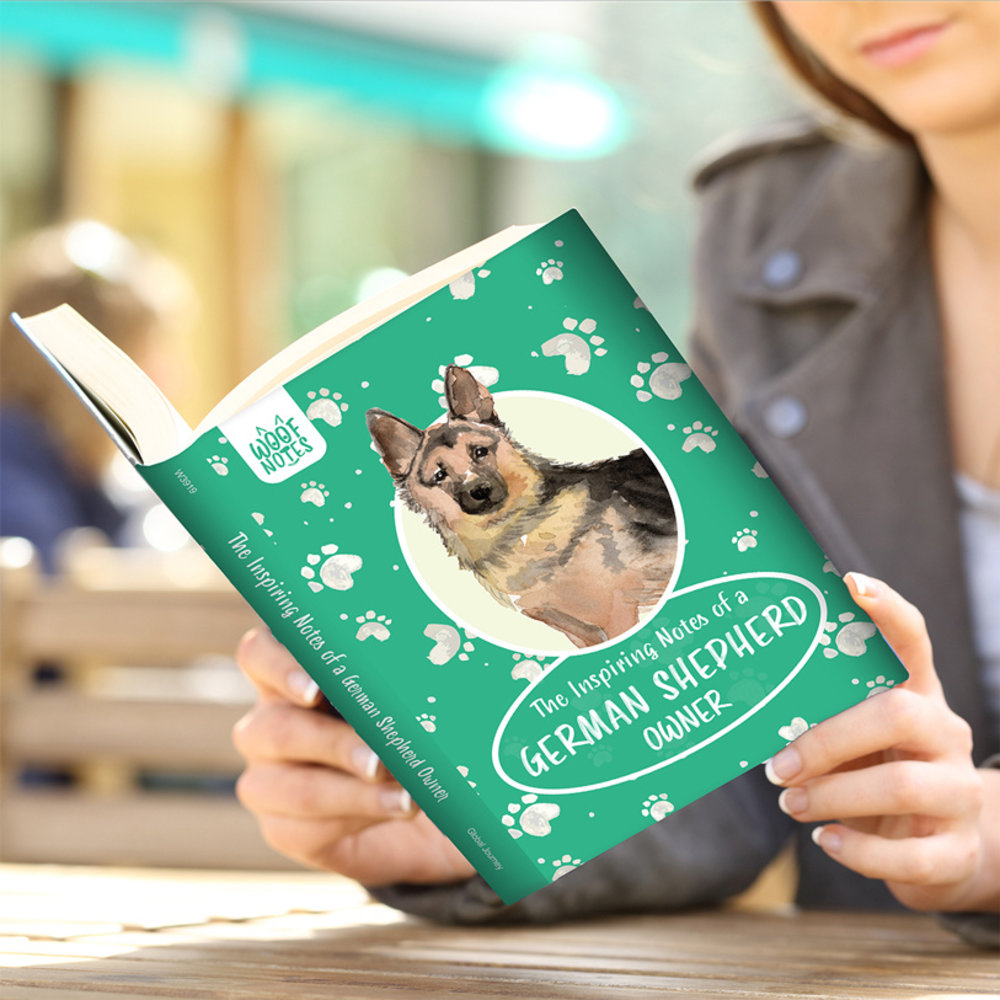 Woof Notes German Shepherd Notitieboekje