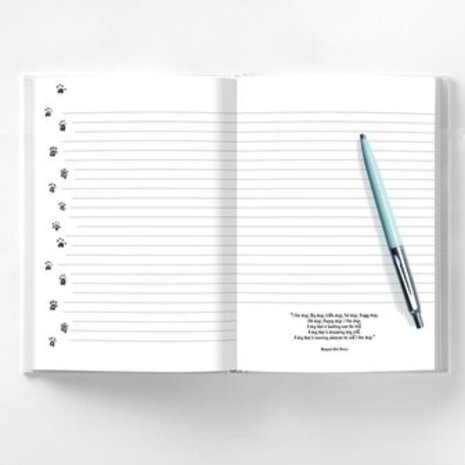 Woof Notes Golden Retriever Notitieboekje