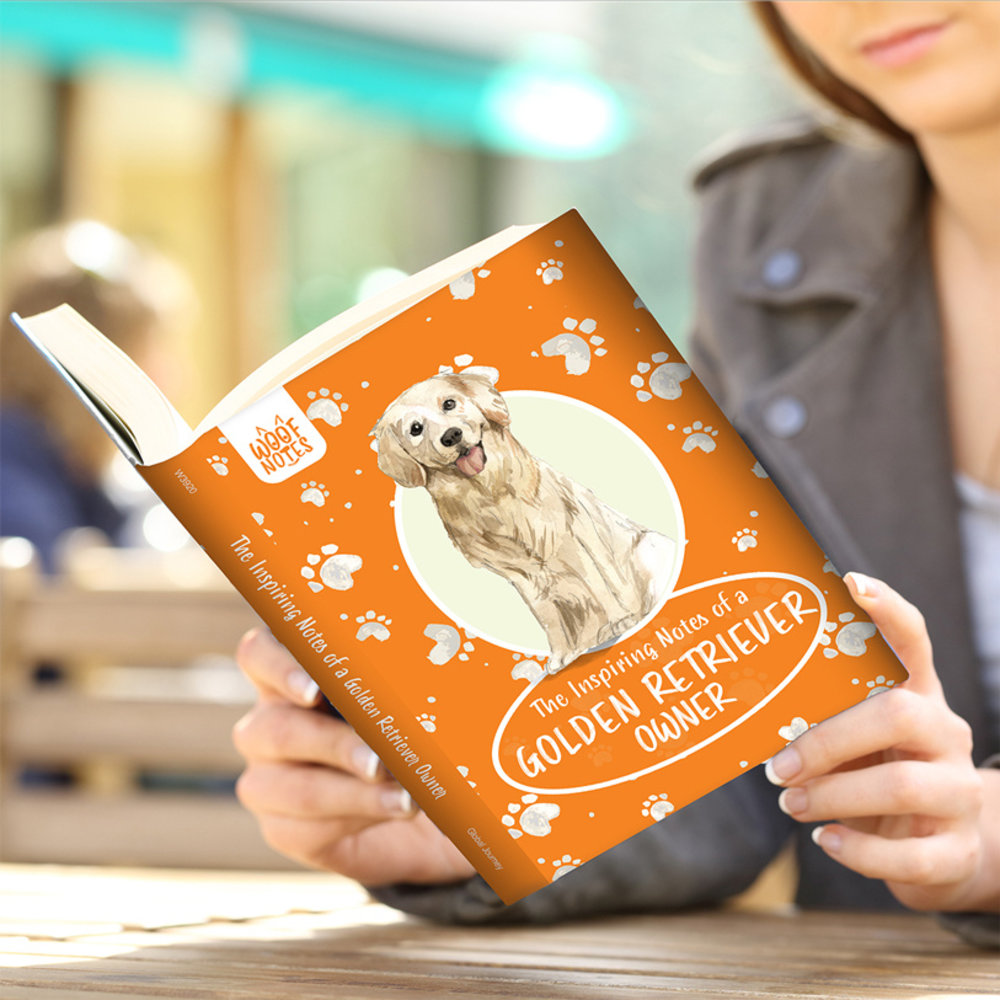Woof Notes Golden Retriever Notitieboekje