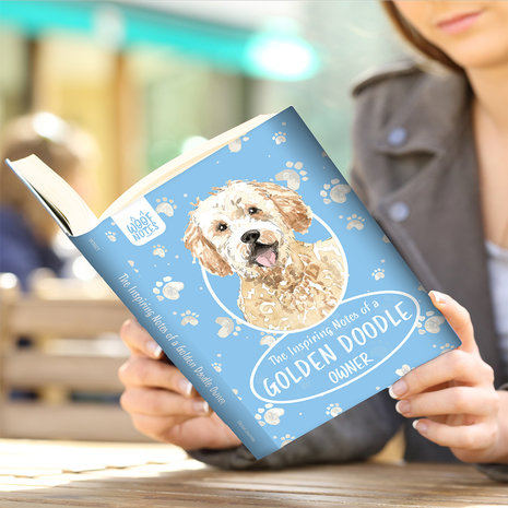 Woof Notes Golden Doodle Notitieboekje Woof Notes Golden Doodle Notitieboekje