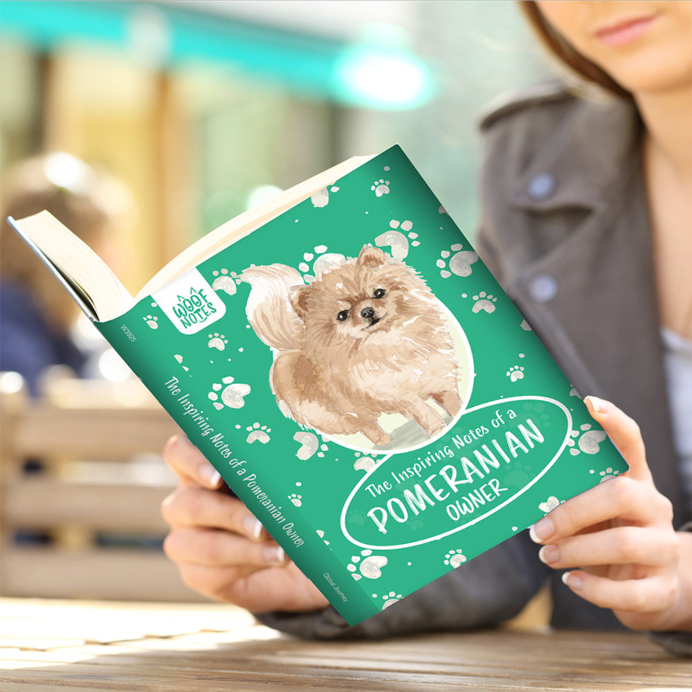 Woof Notes Pomeranian Notitieboekje Woof Notes Pomeranian Notitieboekje