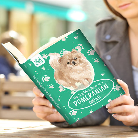 Woof Notes Pomeranian Notitieboekje Woof Notes Pomeranian Notitieboekje