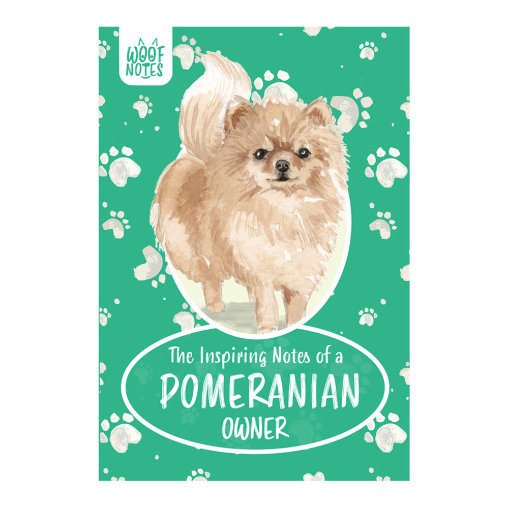 Woof Notes Pomeranian Notitieboekje Woof Notes Pomeranian Notitieboekje
