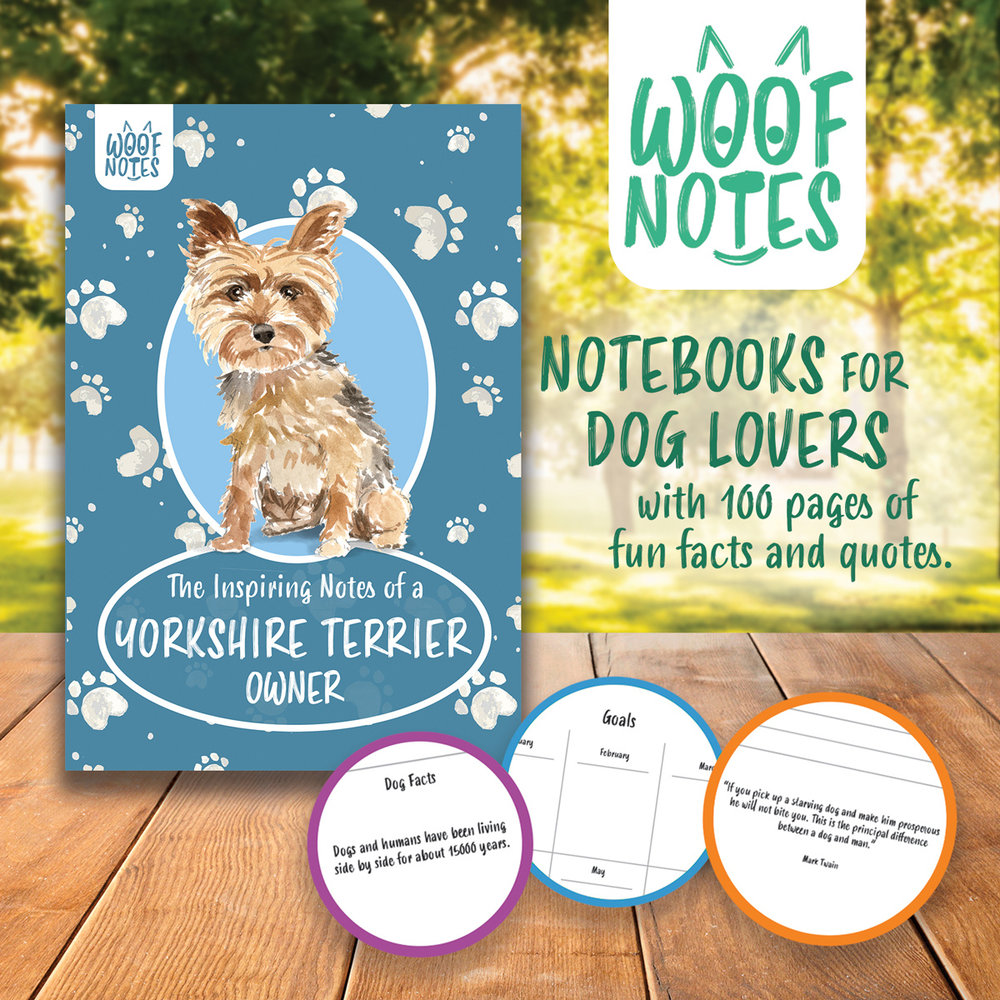 Woof Notes Yorkshire Terrier Notitieboekje Woof Notes Yorkshire Terrier Notitieboekje