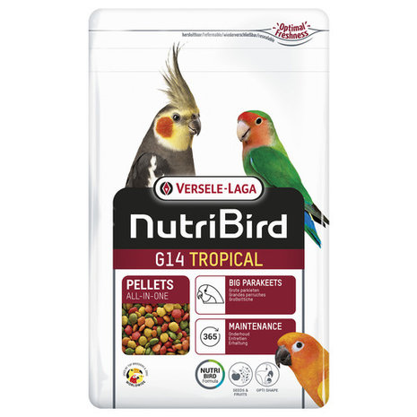 Nutribird Nutribird G14 tropical 1 kg.