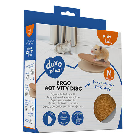 Duvo+ Duvo Plus Ergo loopschijf met kurk bovenlaag Duvo+ Duvo Plus Ergo loopschijf met kurk bovenlaag