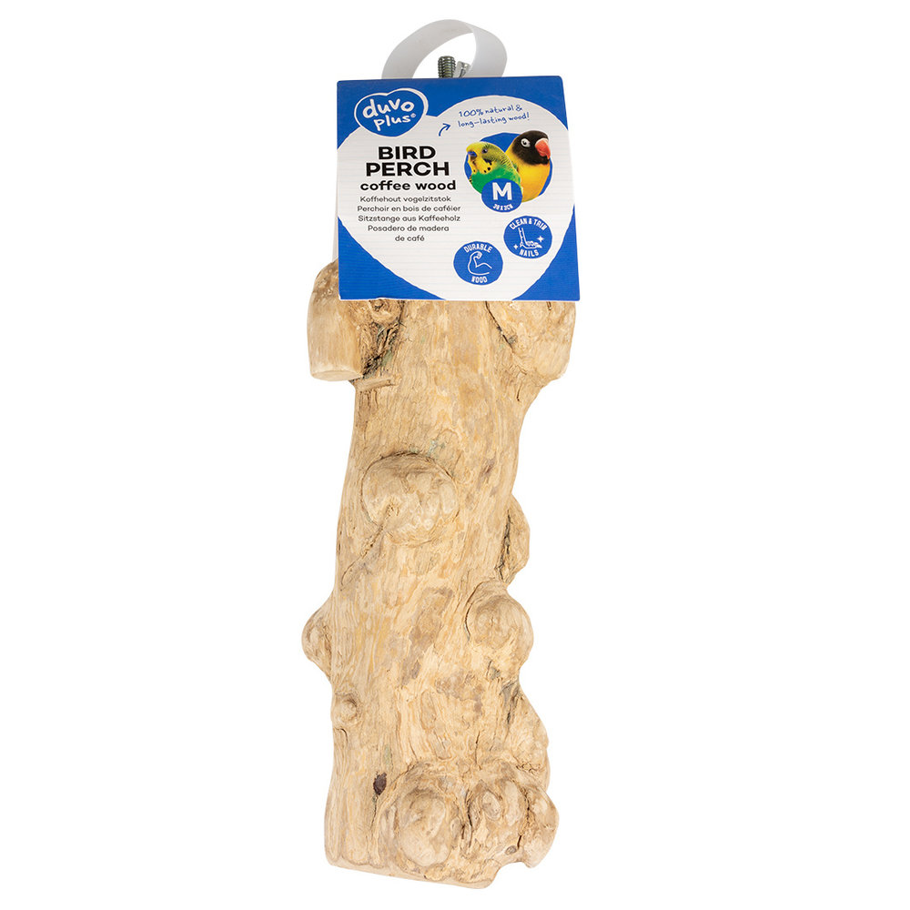 Duvo+ Duvo Plus Bird Perch Coffee Wood