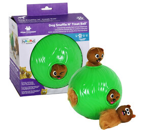 Nina Ottosson Dog Snuffle N' Treat Ball (niveau 2) Nina Ottosson Dog Snuffle N' Treat Ball (niveau 2)