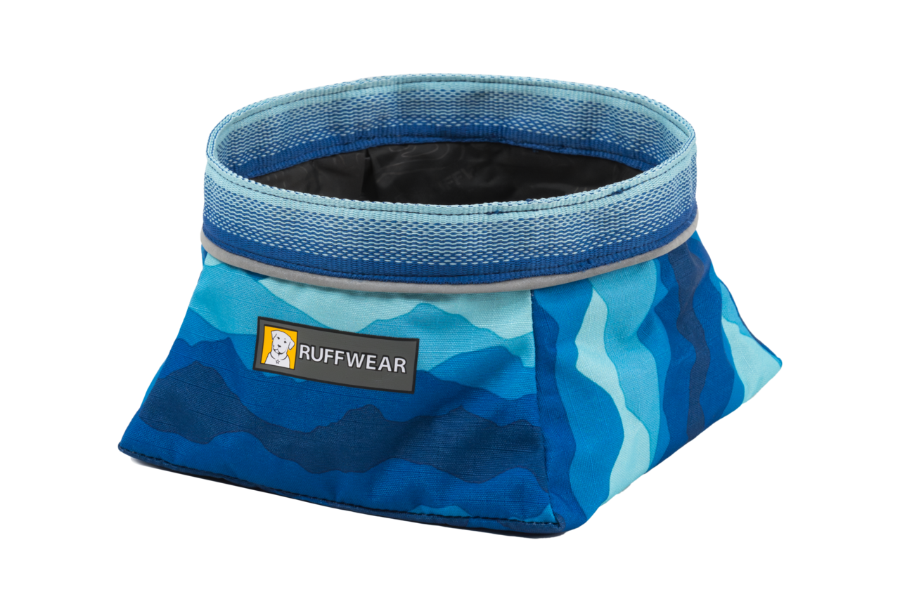 RUFFWEAR Quencher Bowl, makkelijk mee te nemen tijdens een lange wandeling RUFFWEAR Quencher Bowl, makkelijk mee te nemen tijdens een lange wandeling