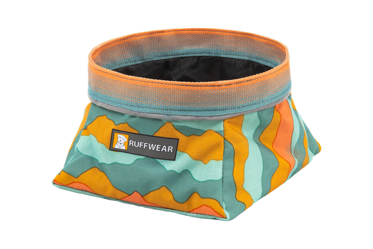 RUFFWEAR Quencher Bowl, makkelijk mee te nemen tijdens een lange wandeling RUFFWEAR Quencher Bowl, makkelijk mee te nemen tijdens een lange wandeling