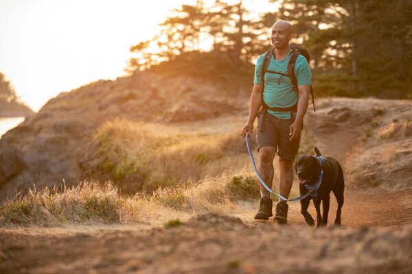 RUFFWEAR Front Range Leash, degelijke riem met lichtgewicht Clip die gelocked kan worden