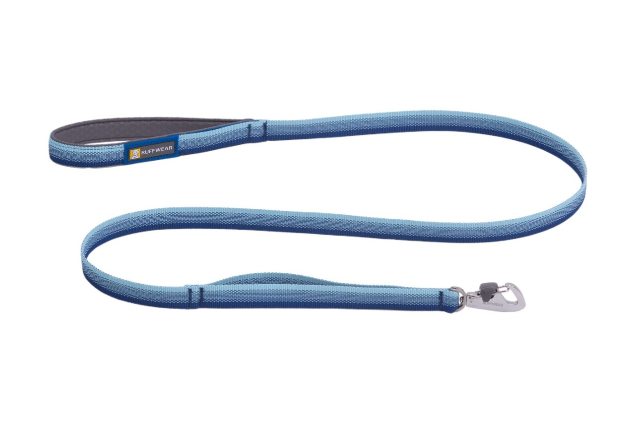 RUFFWEAR Front Range Leash, degelijke riem met lichtgewicht Clip die gelocked kan worden