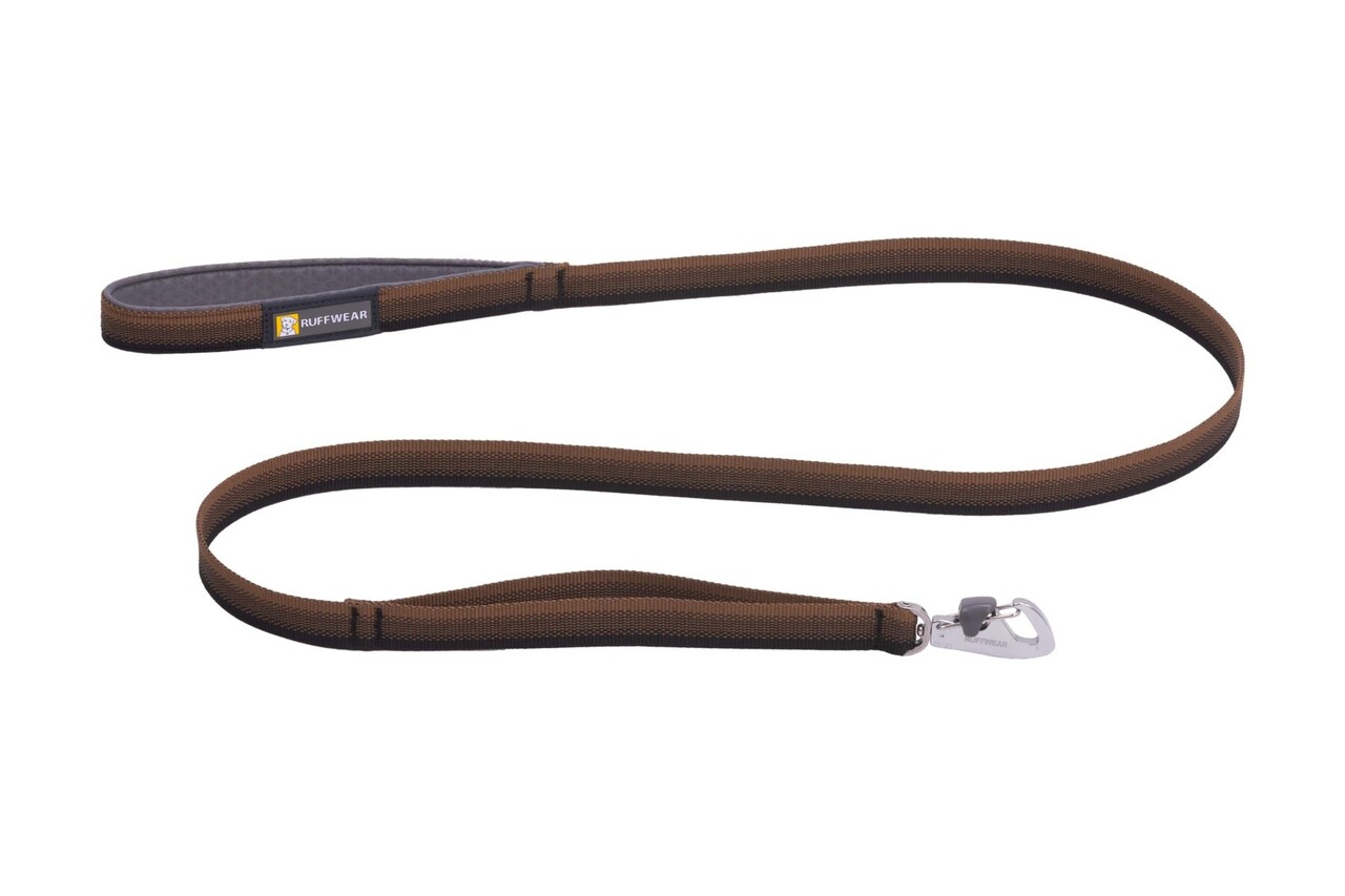 RUFFWEAR Front Range Leash, degelijke riem met lichtgewicht Clip die gelocked kan worden