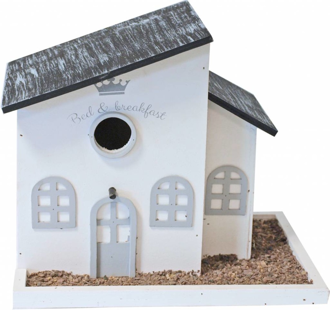 Broedhuisje met voederstation Broedhuisje met voederstation