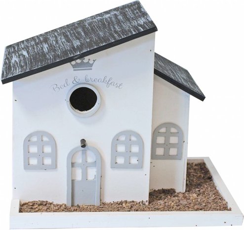 Broedhuisje met voederstation Broedhuisje met voederstation