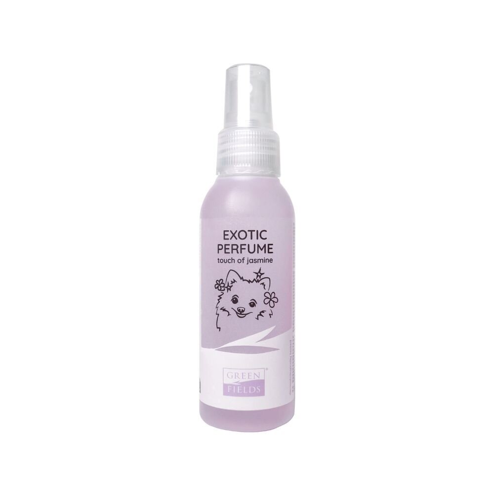 Greenfields Hondenparfum Exotic een zoete parfum voor honden Greenfields Hondenparfum Exotic een zoete parfum voor honden