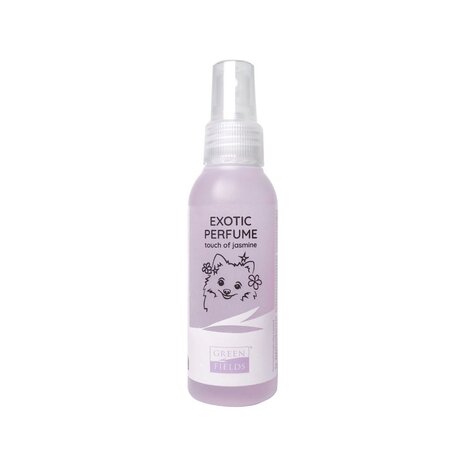 Greenfields Hondenparfum Exotic een zoete parfum voor honden Greenfields Hondenparfum Exotic een zoete parfum voor honden