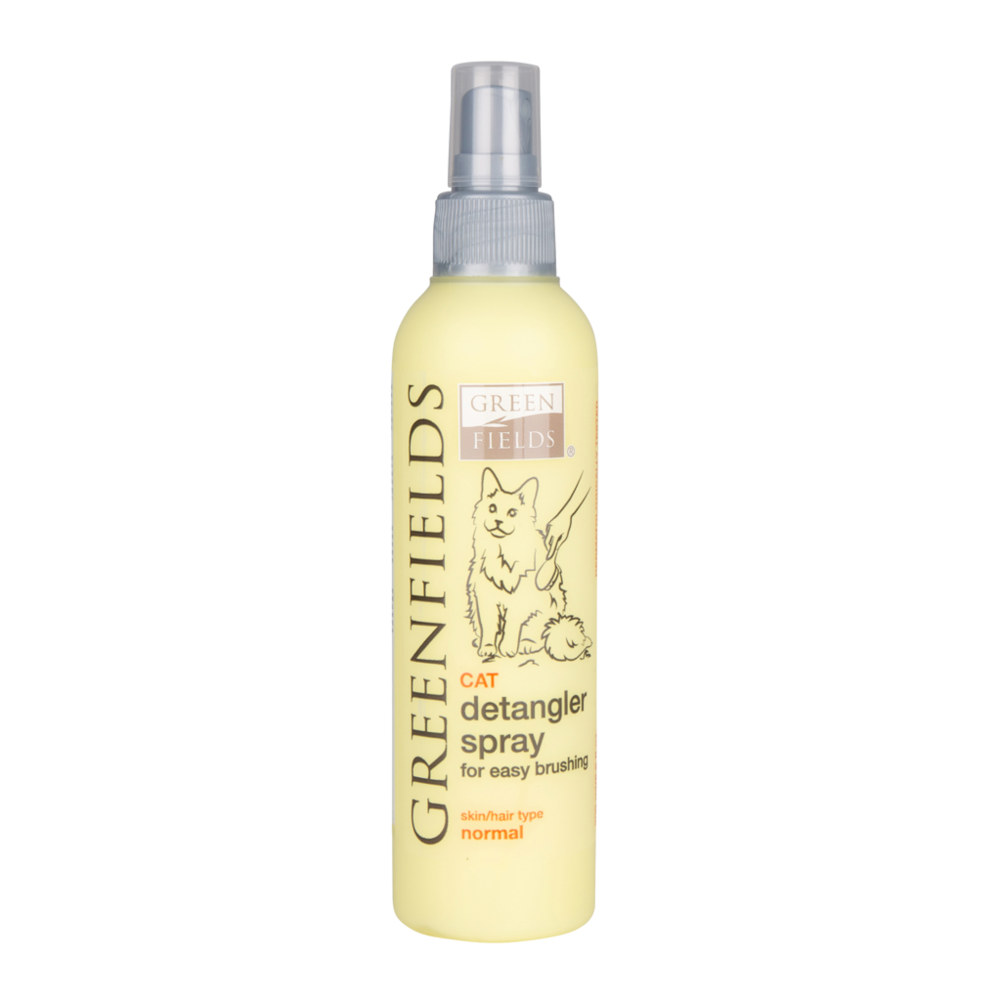 Greenfields Detangler Spray voor katten een  anti-klit spray speciaal voor de Katten Greenfields Detangler Spray voor katten een  anti-klit spray speciaal voor de Katten