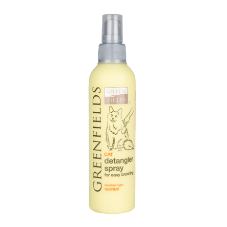 Greenfields Detangler Spray voor katten een  anti-klit spray speciaal voor de Katten Greenfields Detangler Spray voor katten een  anti-klit spray speciaal voor de Katten