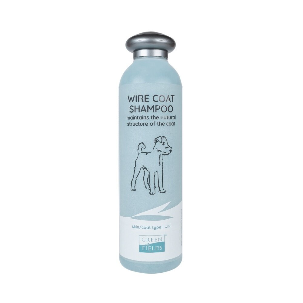 Greenfields Hondenshampoo Wire Coat, Speciaal voor de ruwharige hond Greenfields Hondenshampoo Wire Coat, Speciaal voor de ruwharige hond