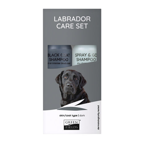 Greenfields zwarte Labrador Care Set Greenfields zwarte Labrador Care Set