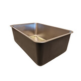 Quapas! RVS Kattenbak zwart Quapas! RVS Kattenbak zwart