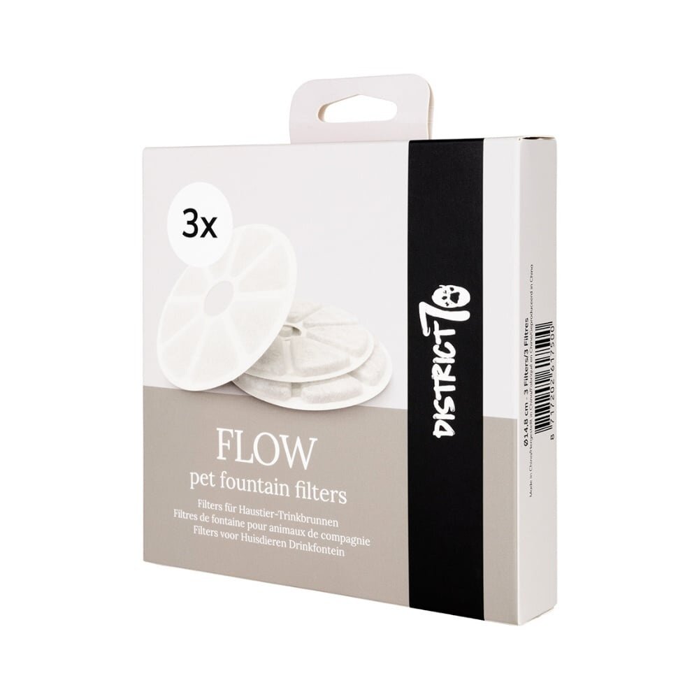 District 70 District 70 FLOW Koolstoffilters - 3 stuks District 70 District 70 FLOW Koolstoffilters - 3 stuks