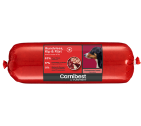 Carnibest Carnibest Rund/Kip/Rijst 1 kg.