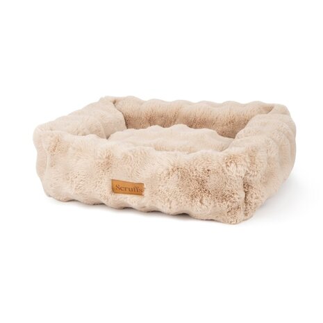 Scruffs Alpine Box Bed Champagne maat M (60 x 50 x 16 cm) een zachte en comfortabele slaapplek voor honden Scruffs Alpine Box Bed Champagne maat M (60 x 50 x 16 cm) een zachte en comfortabele slaapplek voor honden