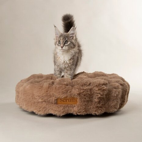 Scruffs Alpine Cat Bed Taupe ontworpen voor ultiem comfort van katten en kleine honden. Scruffs Alpine Cat Bed Taupe ontworpen voor ultiem comfort van katten en kleine honden.