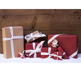 Product inpakken in cadeauverpakking