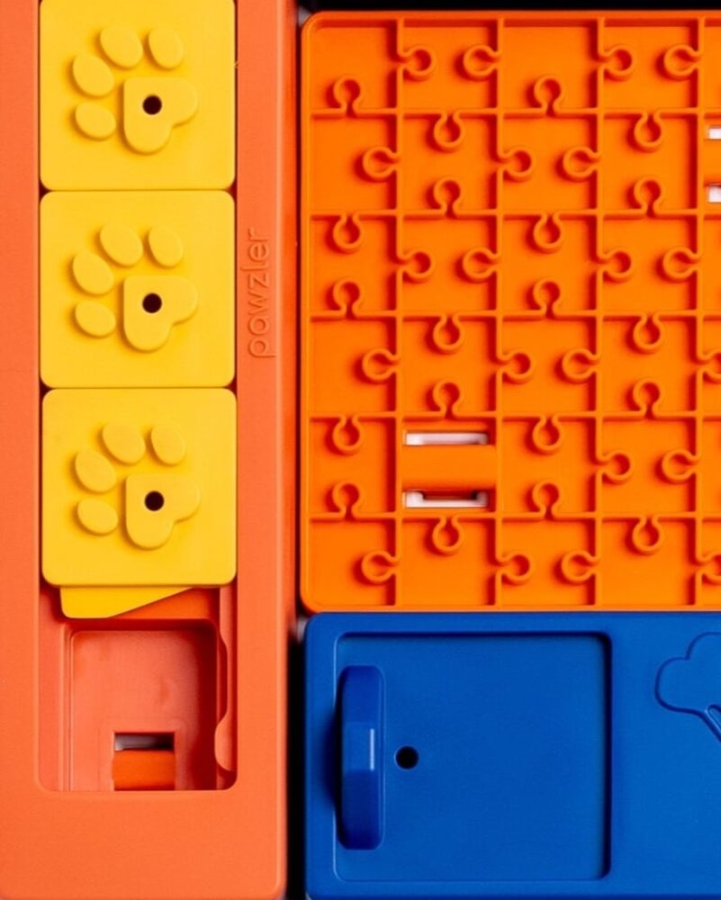 Pawzler Beginner set, interactieve hondenpuzzel voor puppy's en honden die nog niet bekend zijn met puzzelspeeltjes. Pawzler Beginner set, interactieve hondenpuzzel voor puppy's en honden die nog niet bekend zijn met puzzelspeeltjes.