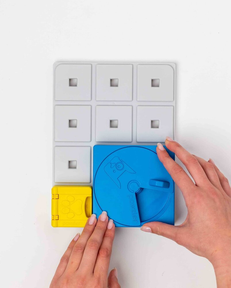 Pawzler Rainbow set een interactieve hondenpuzzel Pawzler Rainbow set een interactieve hondenpuzzel