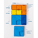 Pawzler Rainbow set een interactieve hondenpuzzel Pawzler Rainbow set een interactieve hondenpuzzel