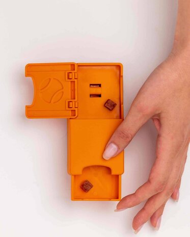 Pawzler Maya level 3 is een interactieve hondenpuzzel(element) voor honden met puzzelervaring die van een uitdaging houden. Pawzler Maya level 3 is een interactieve hondenpuzzel(element) voor honden met puzzelervaring die van een uitdaging houden.