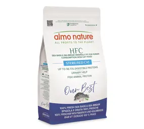 Almo Nature Sterilised Cat HFC met zeebaars en zeebrasem