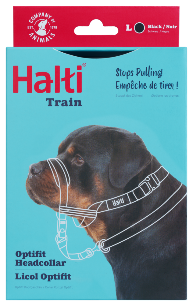 Halti Optifit Zwart Halti Optifit Zwart