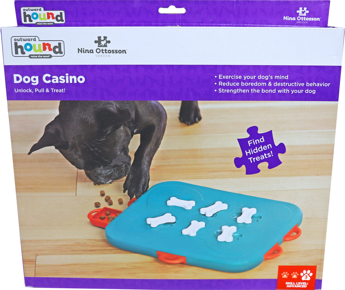 Nina Ottosson Casino Dog & Cat (niveau 3) Nina Ottosson Casino Dog & Cat (niveau 3)