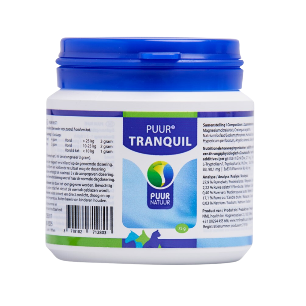 Puur Puur Tranquil tegen nervositeit