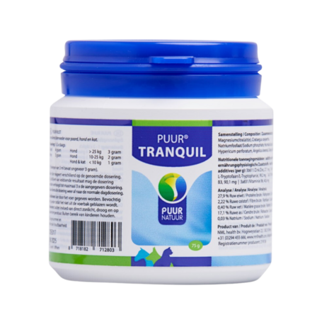 Puur Puur Tranquil tegen nervositeit