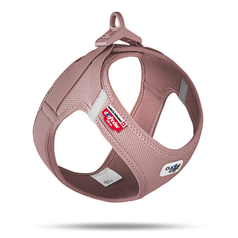 Curli Clasp Rose Hondentuigje, eenvoudig bevestigen aan de riem! Één van de vier nieuwste kleuren! Curli Clasp Rose Hondentuigje, eenvoudig bevestigen aan de riem! Één van de vier nieuwste kleuren!