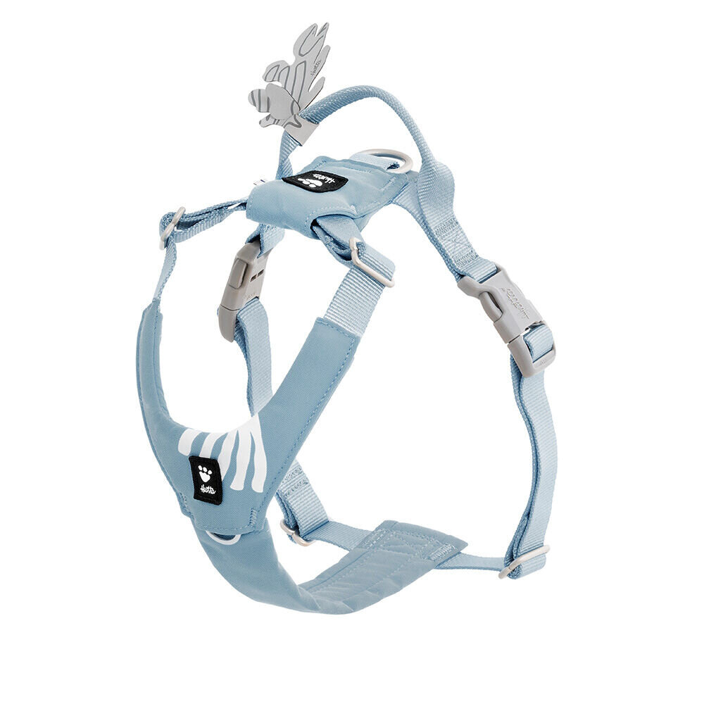 Hurtta Seeker Stream Harness, een comfortabel lichtgewicht harnas voor kleine tot middelgrote honden