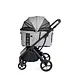 FikaGo Agile 2 soft grey, een hoogwaardige hondenbuggy voor honden tot 30kg.