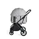 FikaGo Agile 2 soft grey, een hoogwaardige hondenbuggy voor honden tot 30kg.