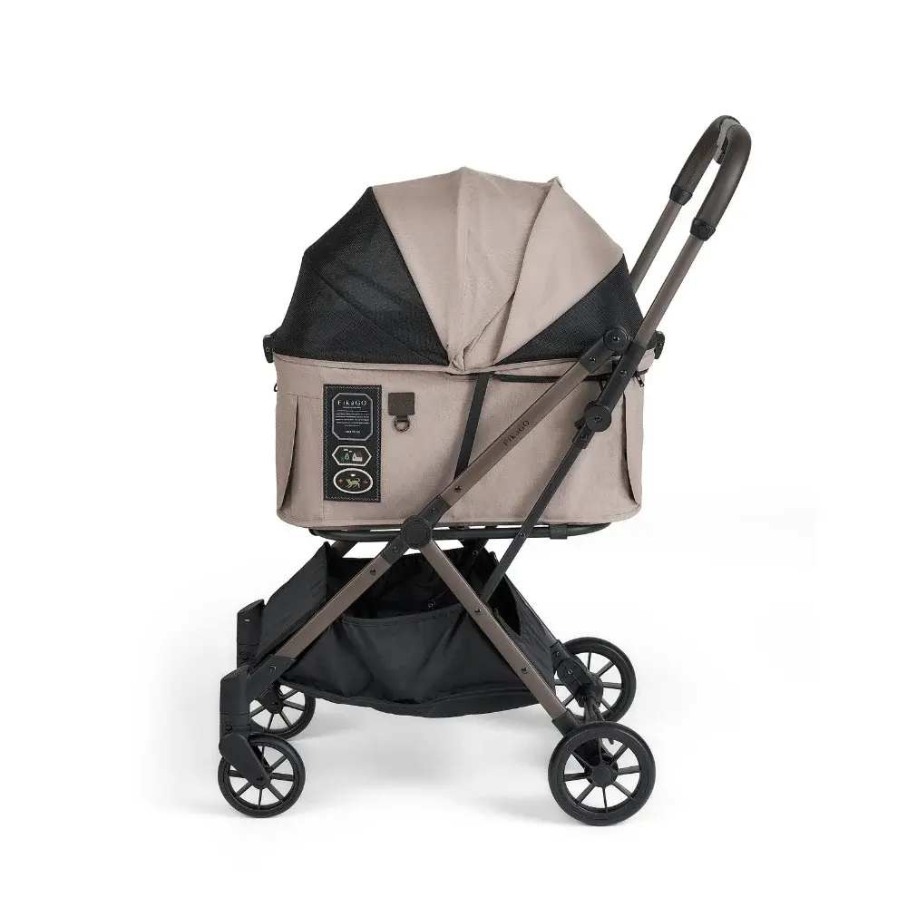 FikaGo Free to Go 2.5, een hoogwaardige hondenbuggy voor honden tot 20kg.