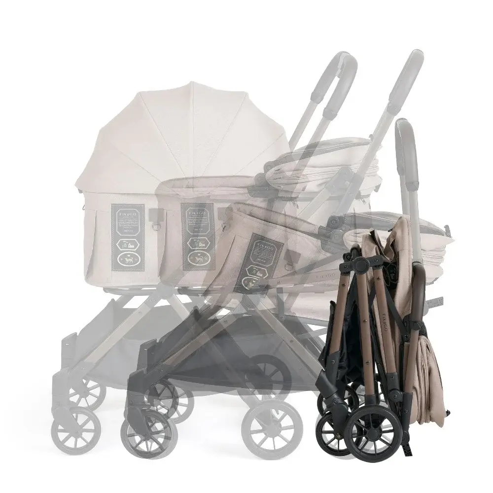 FikaGo Free to Go 2.5, een hoogwaardige hondenbuggy voor honden tot 20kg.