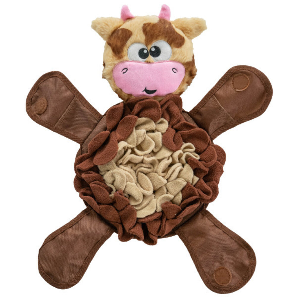 Nina Ottosson Hondenspeelgoed Snuffle Palz Cow Nina Ottosson Hondenspeelgoed Snuffle Palz Cow