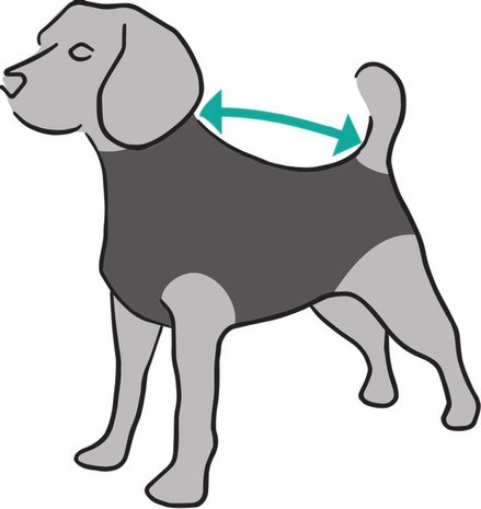 Suitical Beschermend shirt bij wonden en plekken voor honden Suitical Beschermend shirt bij wonden en plekken voor honden