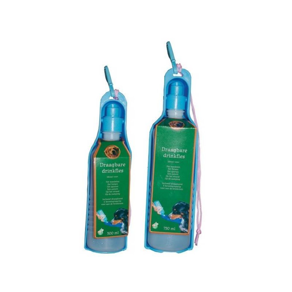 Handige hondendrinkfles voor onderweg Handige hondendrinkfles voor onderweg