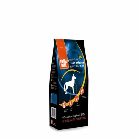 Total Bite Puppy met kip Granenvrij Total Bite Puppy met kip Granenvrij